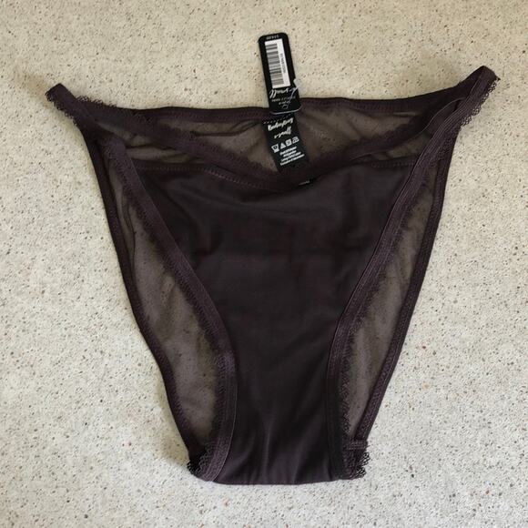 Bootaybag: Brown Mesh Bikini - Picture 1 of 3